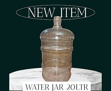 55mm Clear Pet Jar 20 ltr 700gm